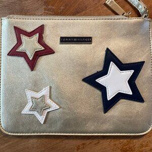 Tommy Hilfiger Clutch Gold with Stars